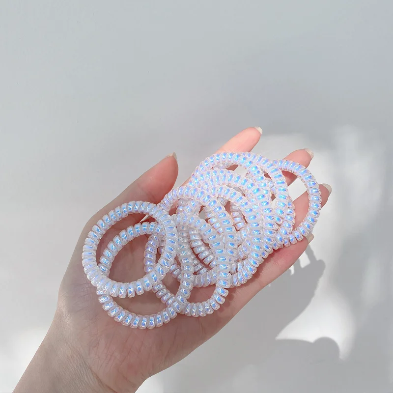 10pcs thin silver
