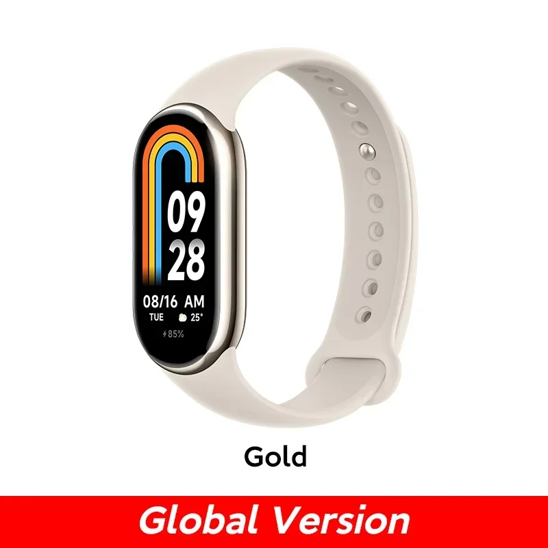 [World Premiere] Global Version Xiaomi Smart Band 8 1.62" AMOLED Screen Allday SpO2 Heart Rate Support Running Bean Mode