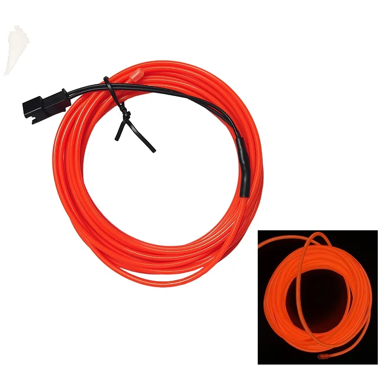 Orange wire strip