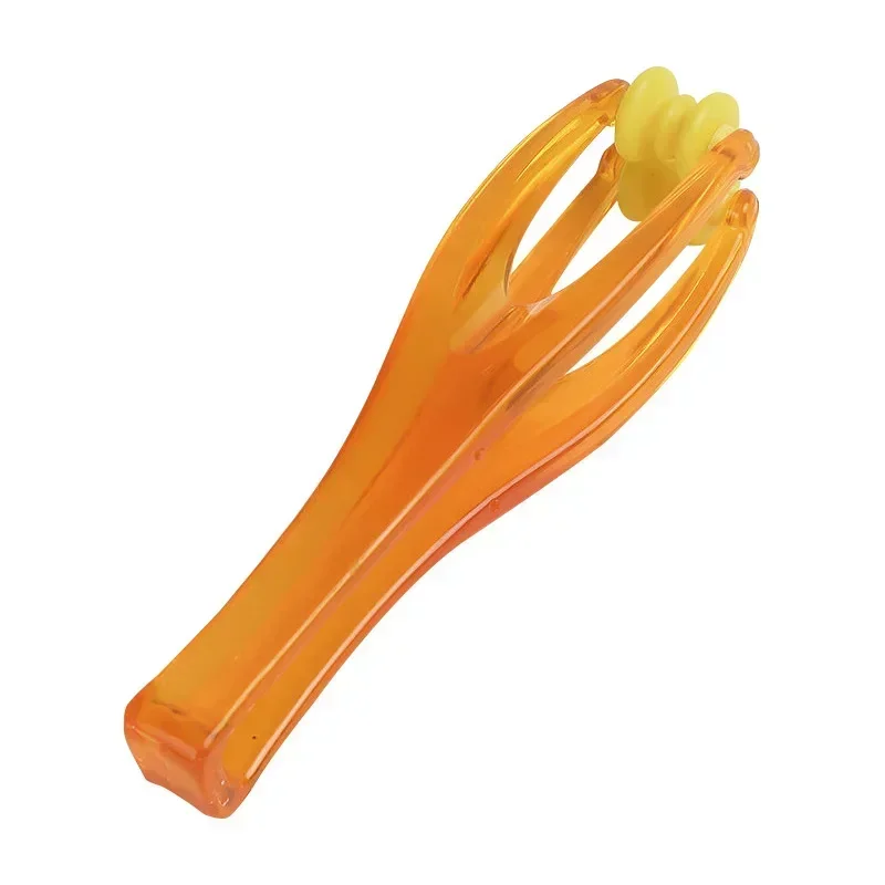 New Hand Finger Massager Relax Blood Hot Elastic Dual Roller Joint Massage Tools Face Lift Tools Mouth and ears Massage Tools