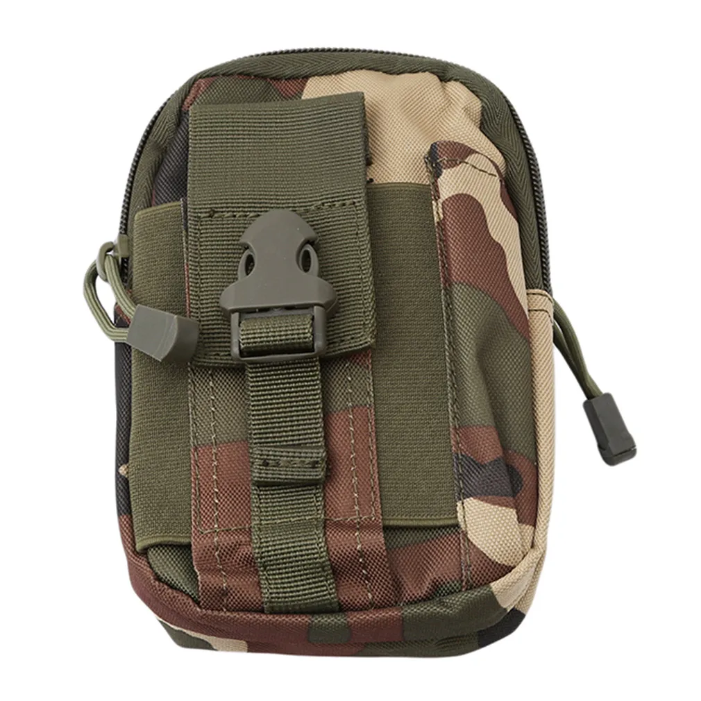 Molle Pouch Waist Bag Outdoor Men EDC Tool Bag Vest Pack Purse Mobile Phone Case Hunting Compact Bag Oxford
