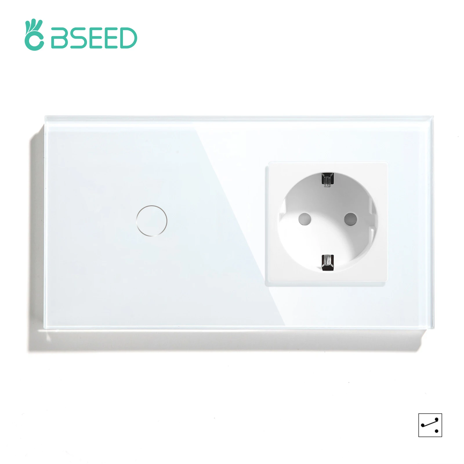 1g 2w Socket White