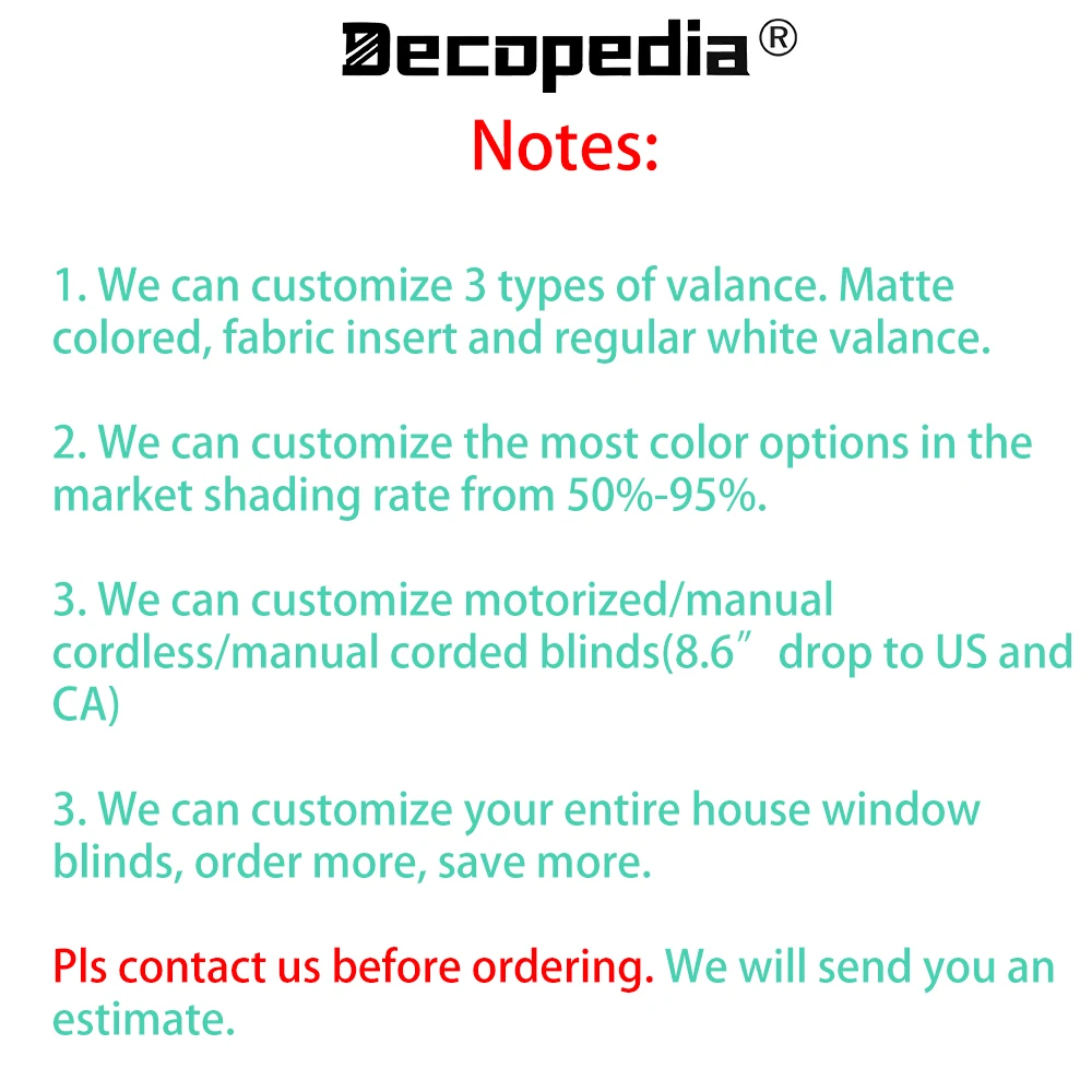 Contact us to order