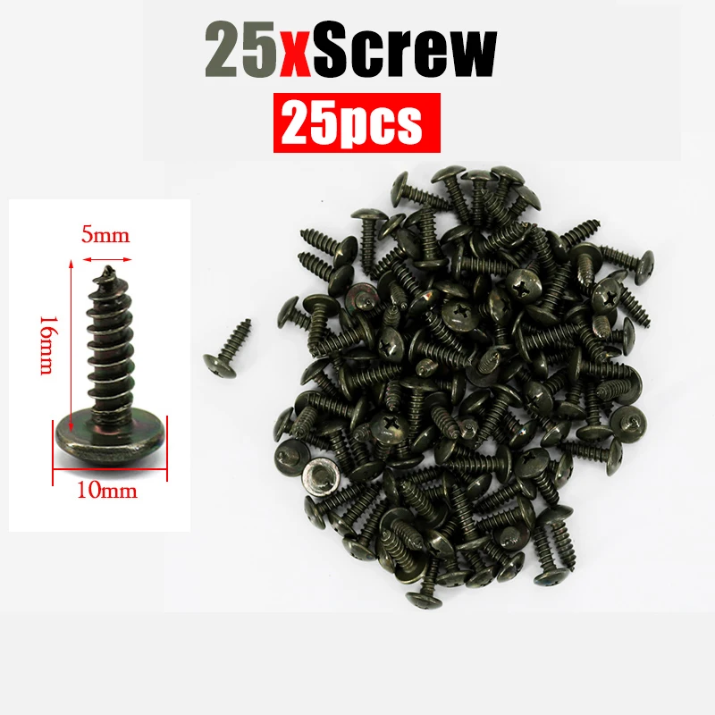 25pcs Screws