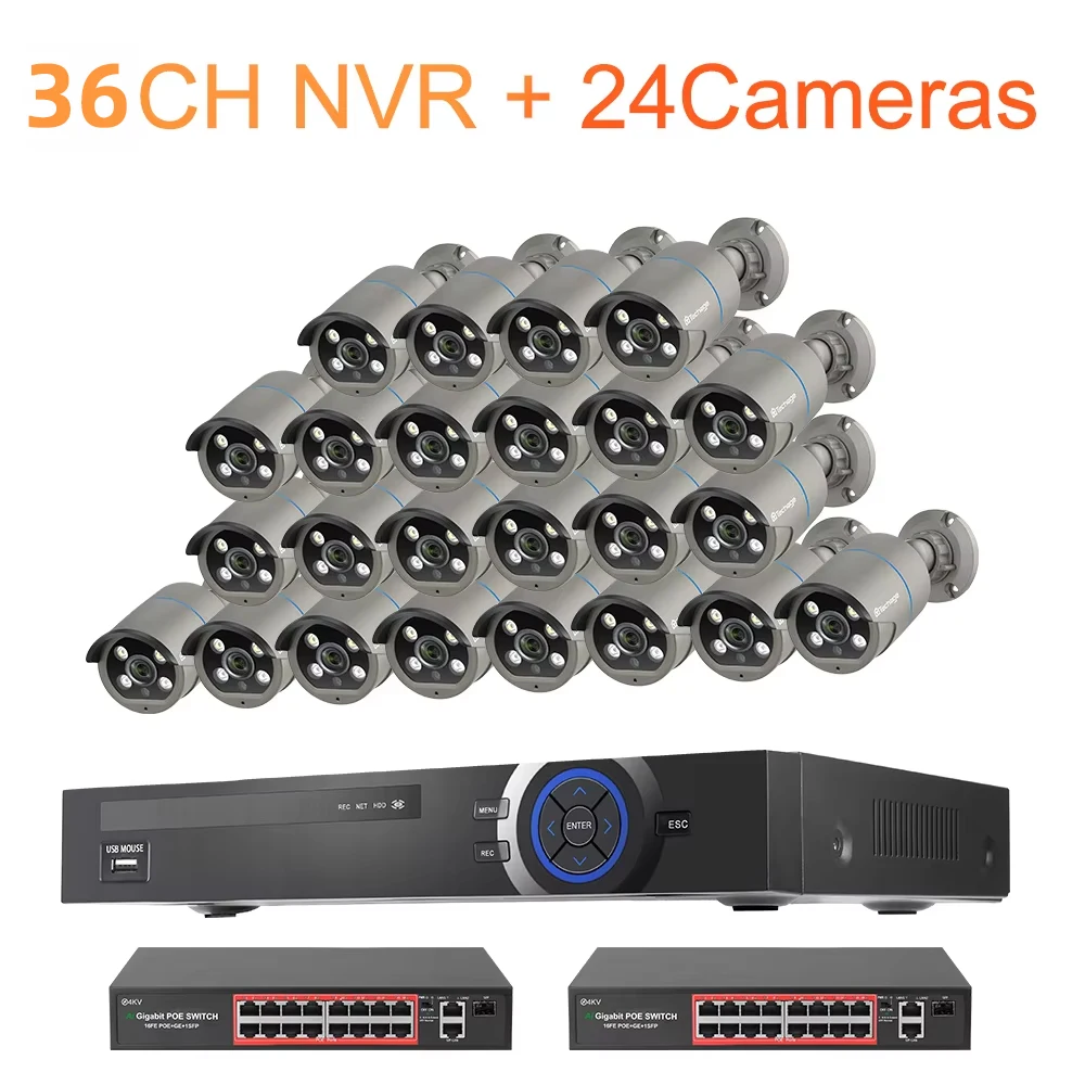 36CH NVR 24 Cameras