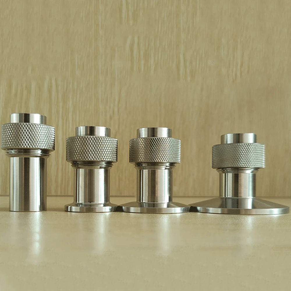 KF16 KF25 KF40 Flange Or Welding Type Base For Vacuum Gauge SUS 304 Stainless Steel Sanitary Pipe Fitting