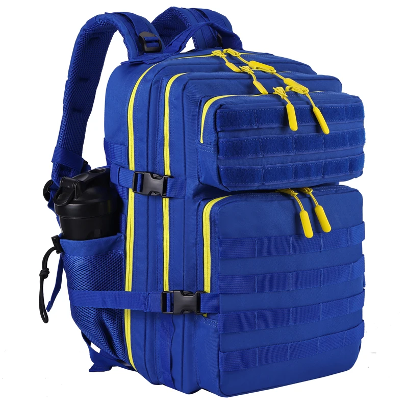 Blue Yellow zip