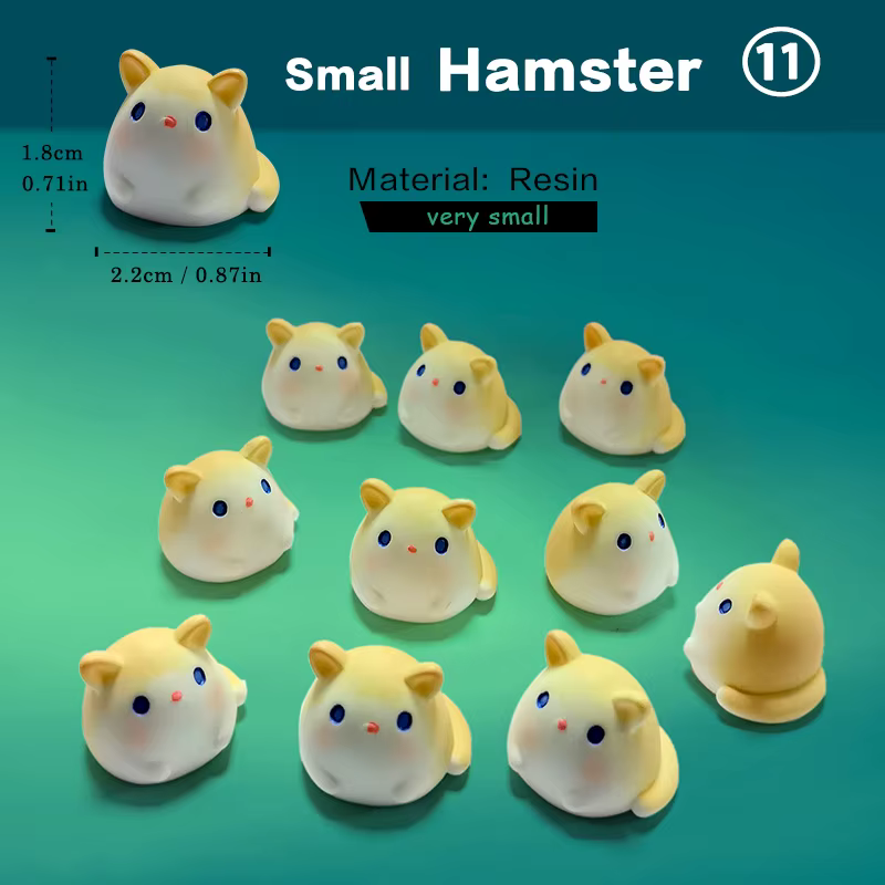 10pcs Fat Hamster