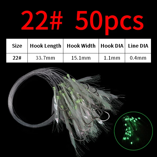 50pcs Size 22