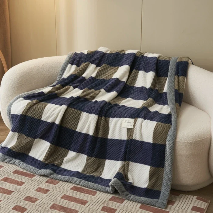 Blue big Checkered