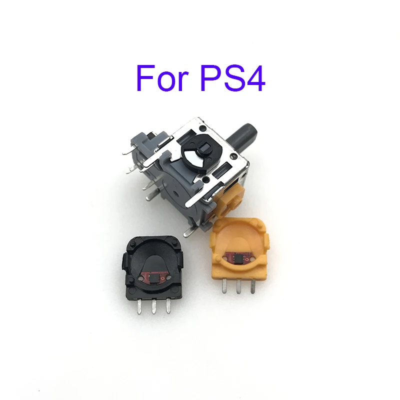 2pcs For PS4 PS5 Xbox Series S/X Joysticks Hall Effect Rocker Electromagnetic Analog Stick Third Generation High Precision