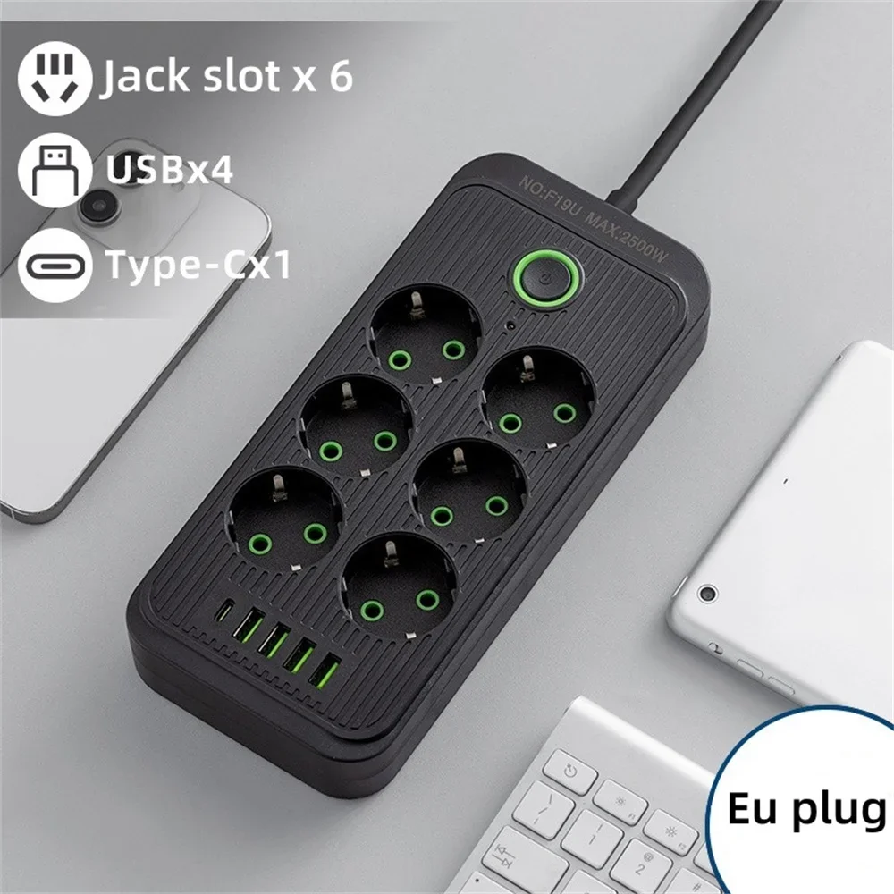 Black 6 Ports