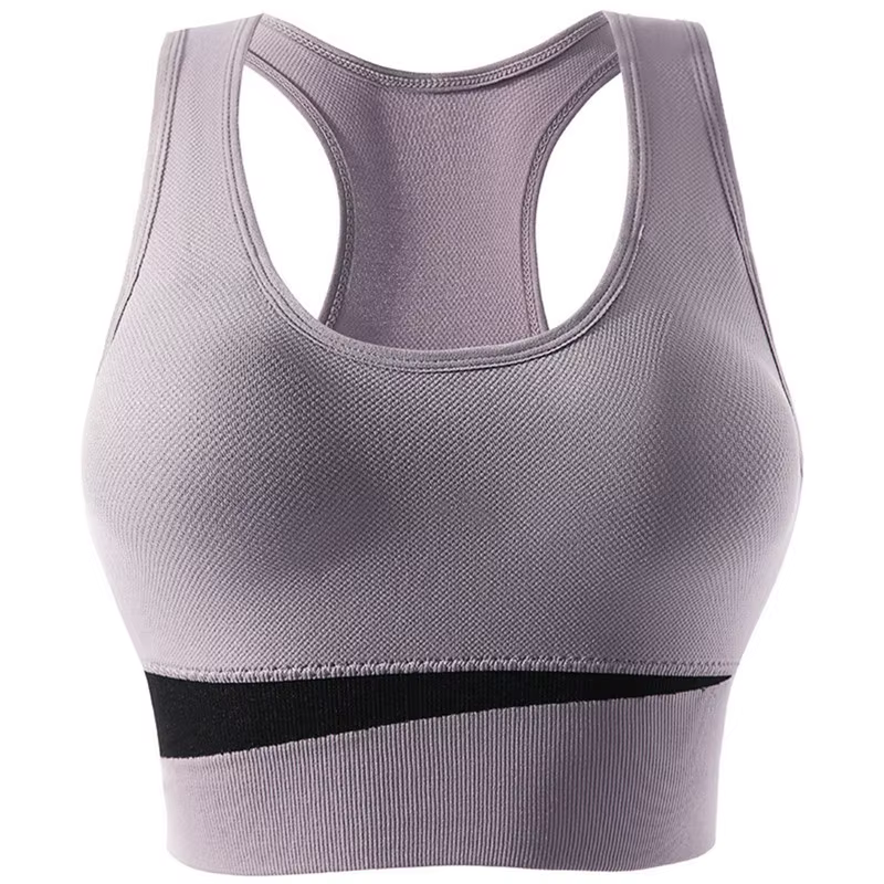 Sexy Women Sports Bra Plus Size Crop top Patchwork Underwear Push Up Cotton Fitness Top Seamless Bralette Sports Vest Yoga top