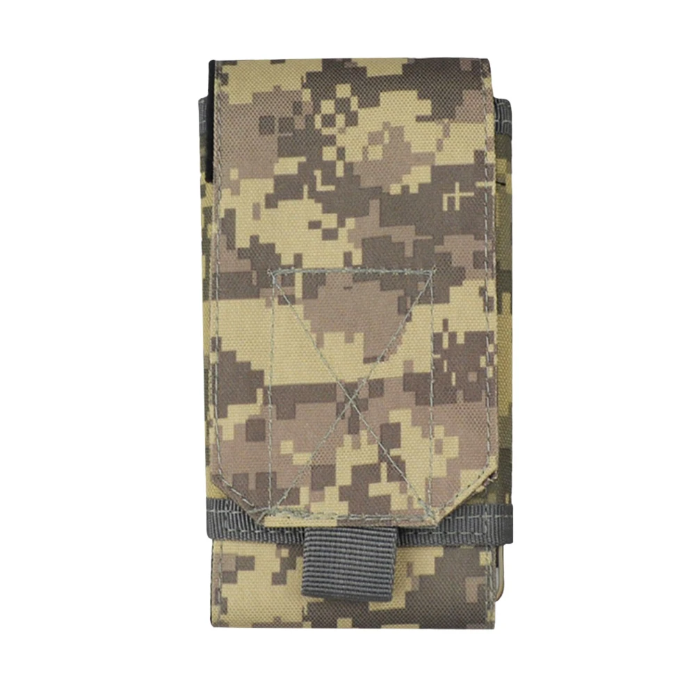 900D Oxford Cloth Molle Mobile Phone Belt Pouch EDC Gadget Hanging Waist Pocket Utility Waist Bag with Cellphone Holster for Men