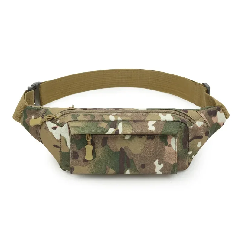 Men's Waist Bag Tactical Pouch Men Shoulder Belt Bags Hip Sack Oxford Cloth Belly Waterproof Banana Male Fanny Pack for Phone