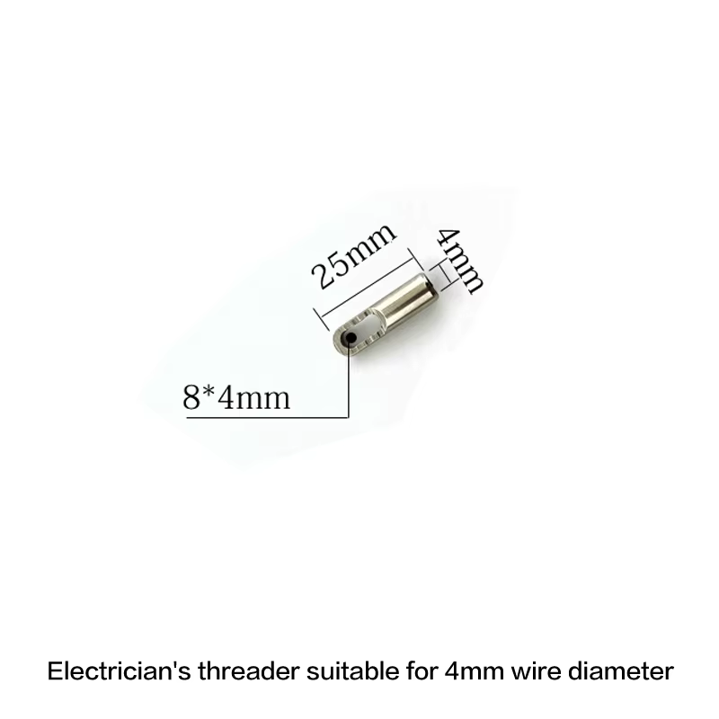 Cable Puller Fish Tape Leader 4mm 5M 10M 15M 20M 25M 30M Wire Telecom Push Reel Electrician Hand Tools Wire Pulling