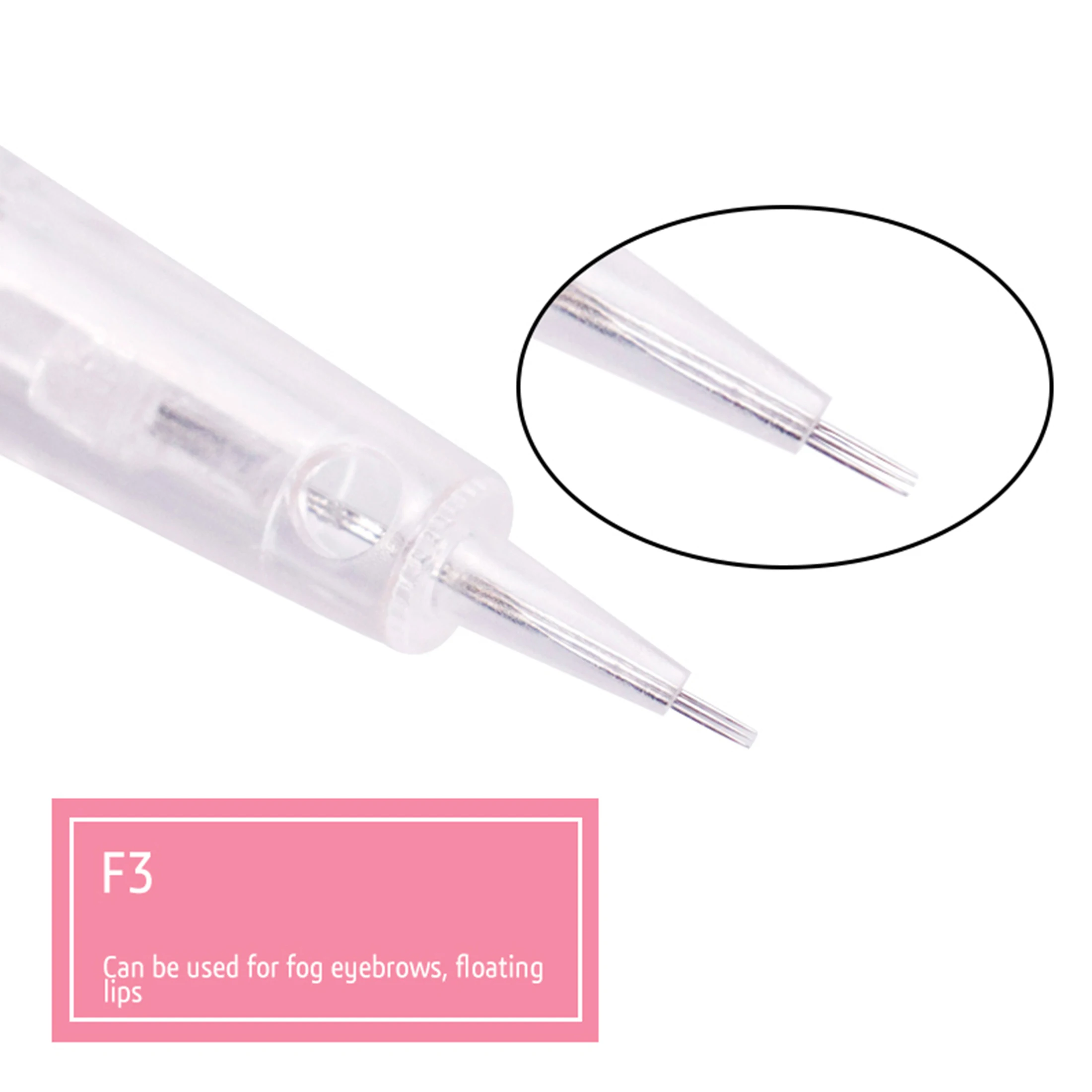 50/100pcs Disposable Sterilized 0.3mm Bayonet Cartridge Needles For Microblading Permanent Makeup PMU Machine Tattoo Needle