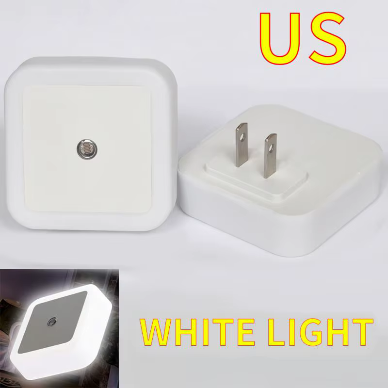 LED Night Light Smart Motion Sensor Lamp EU UK US Plug Mini Wall Lights For Bedroom Hallway Corridors Stairs Bedside Lamp