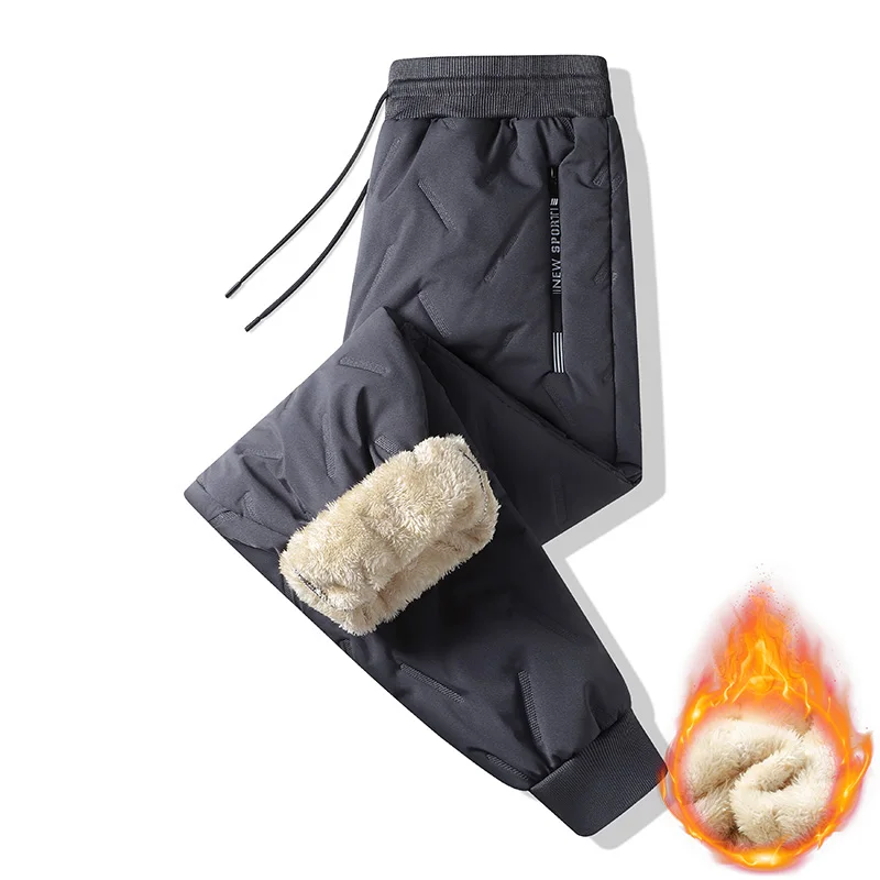 Gray-Pencil Pants