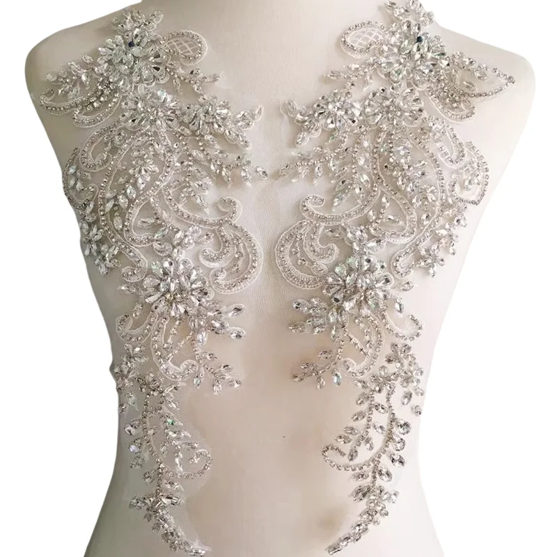 Silver White  1Pair