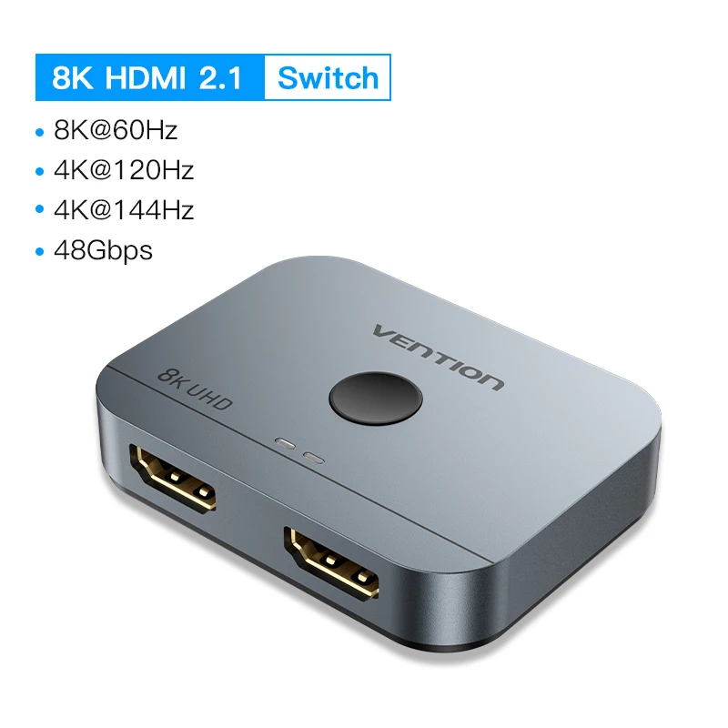 8K HDMI 2.1 Grey