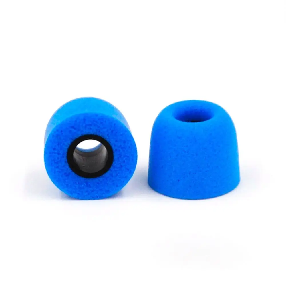 1Pair Memory Foam Earbuds Earmuffs T100 T200 T300 T400 Eartips For Most In-Ear Earphone Noise Isolating Replacement Eartips
