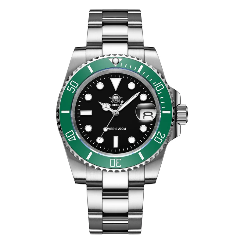 green black steel