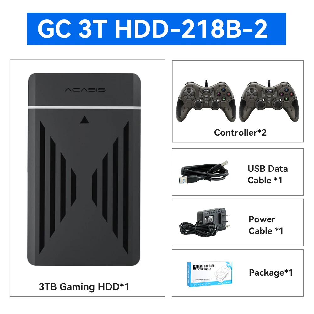 GC 3T HDD-218B-2