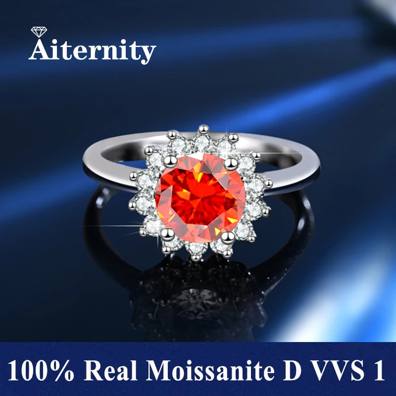 TY-Orange Moissanite