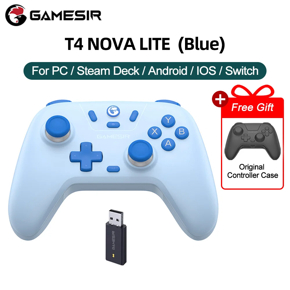 Gamesir Nova Lite Nintendo Switch Controller PC Gamepad Bluetooth Hall effect Joysticks Brand New Color Ways 6-Colors Available