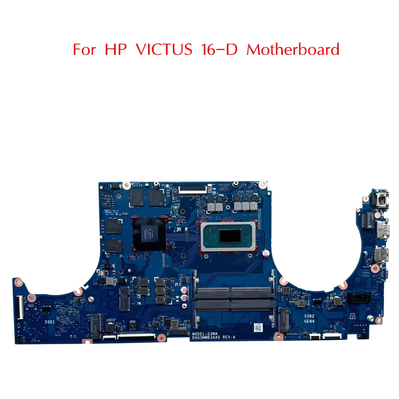 M54821-601 Used For HP VICTUS 16-D Motherboard DAG3MMB3AA0 With I5-11260H + GTX1650/RTX3050 4G 100% Tested