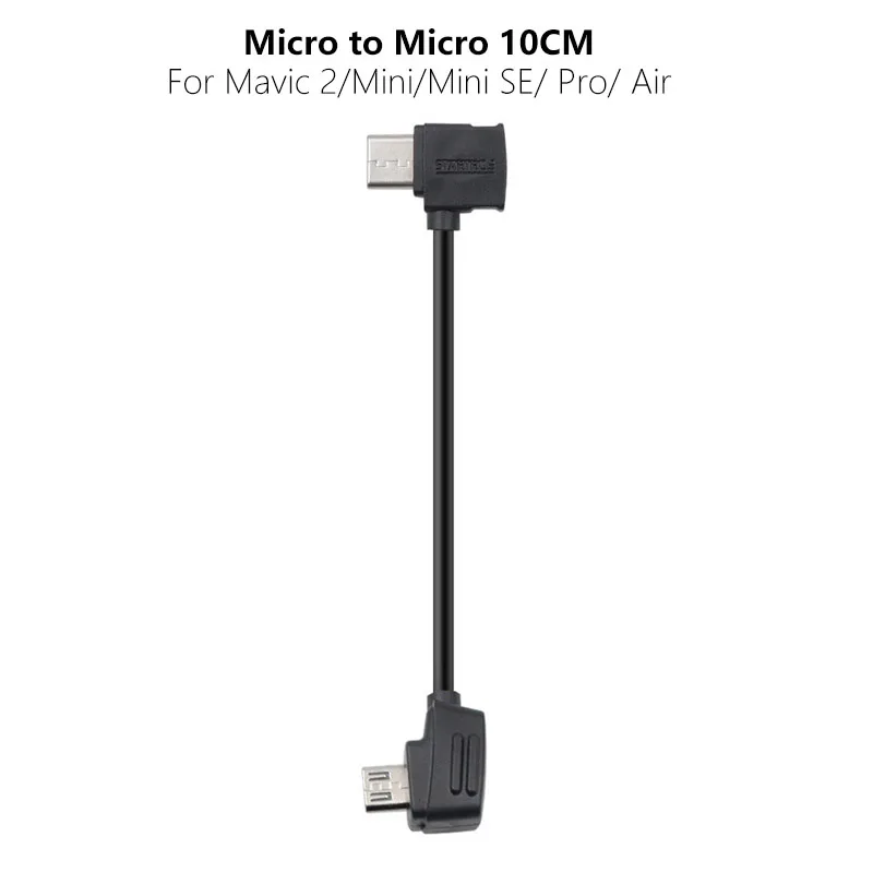 For DJI Mavic 2 Pro/Mavic Mini/ Mavic Air/ Spark Controller/Samsung/i Phone Micro USB Fit IOS Type-c OTG Data Cable 10cm/30cm