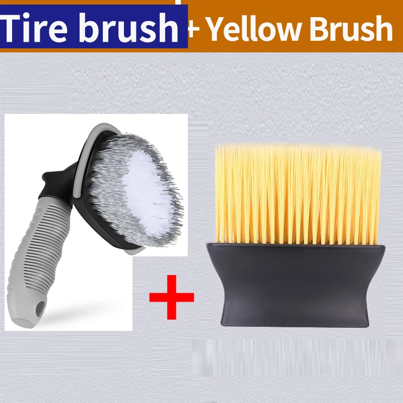Tire brush X brush