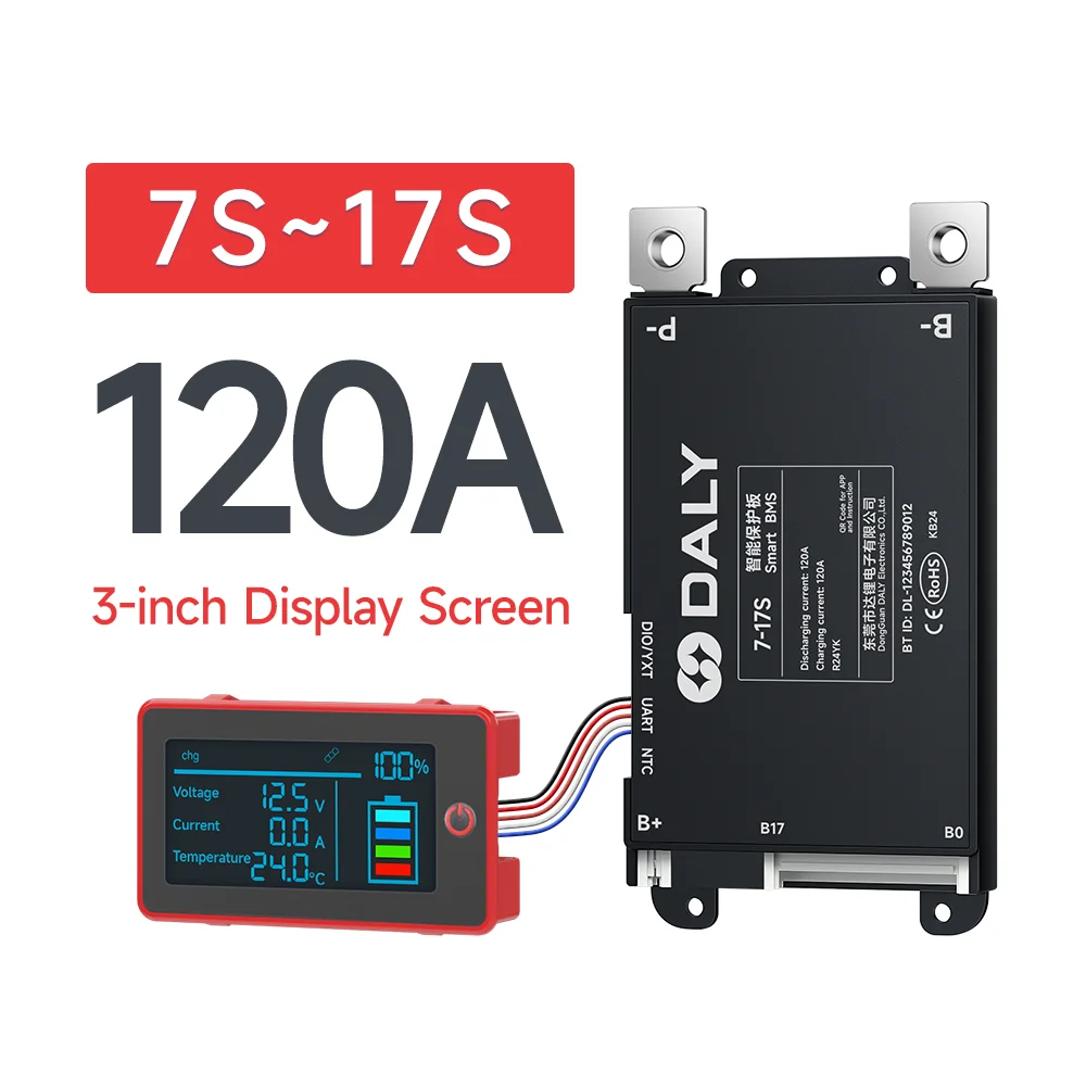 7S-17S 120A BMS LCD