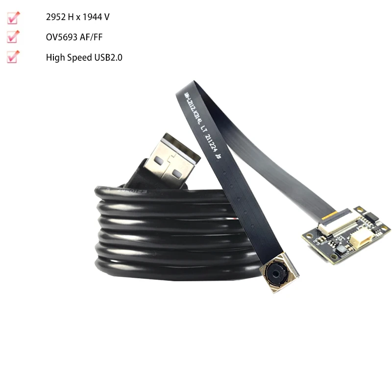OV5693/IMX258 4K 12MP HD AF/FF 75° USB2.0 Camera Module 30FPS for Intelligent Terminal Equipment