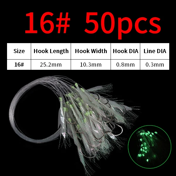 50pcs Size 16