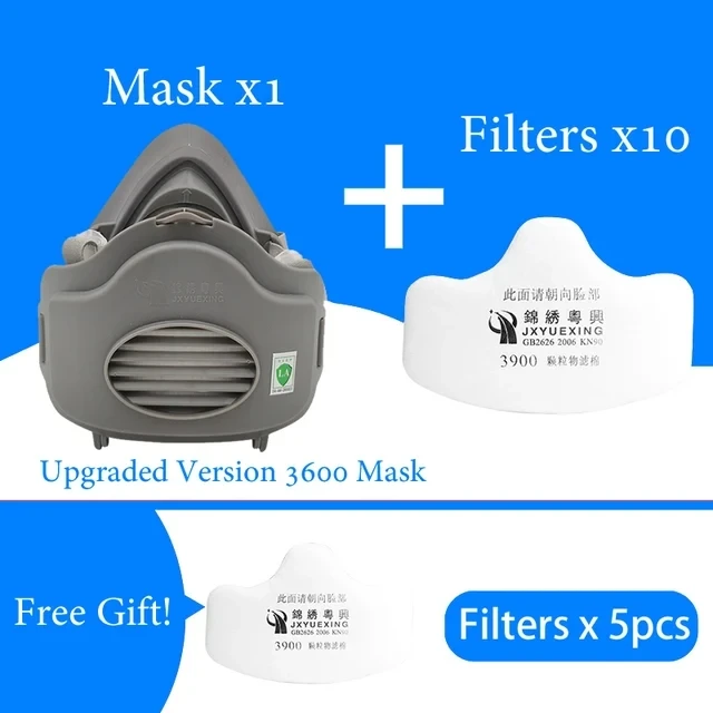 Mask And 10 filters