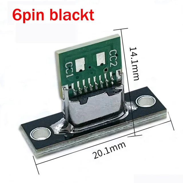 6PIN black