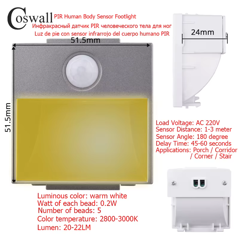Sensor Footlight