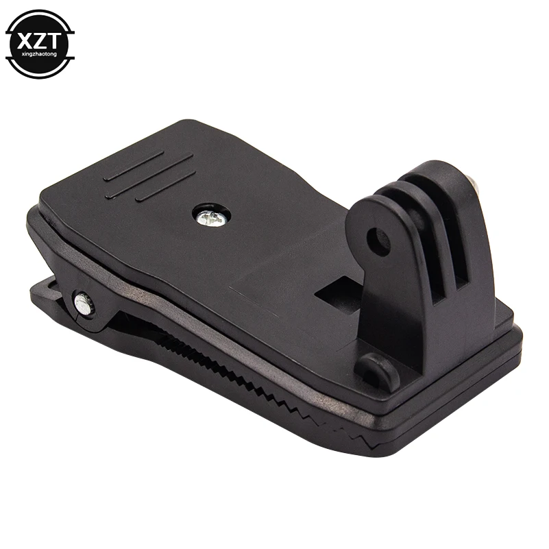 360 Degree Rotary Backpack Hat Clip Clamp Mount for Gopro Hero 5 3 4 Session SJCAM SJ4000 For Xiaomi Yi 4K Go Pro Accessory