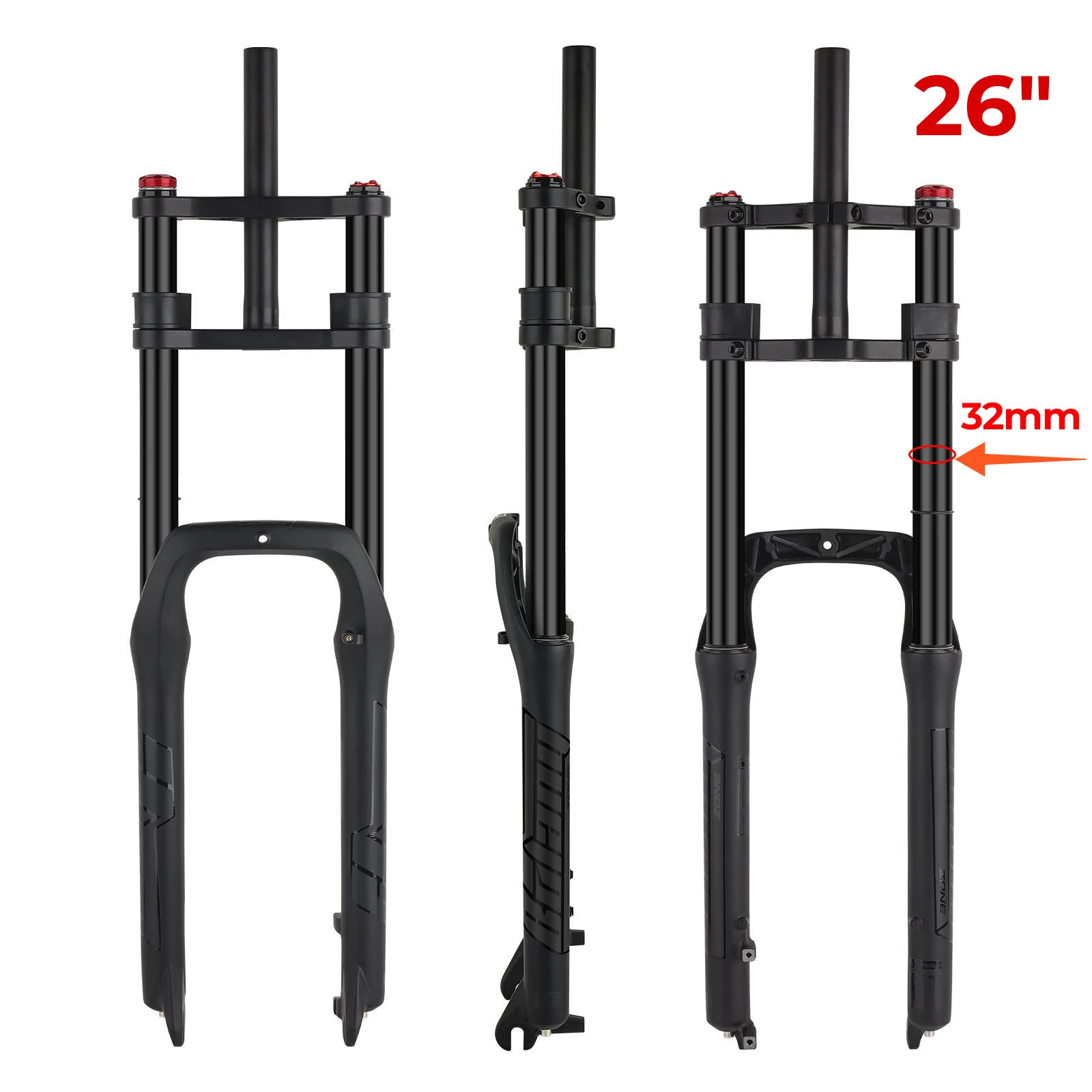 Black-26 Inch-32mm