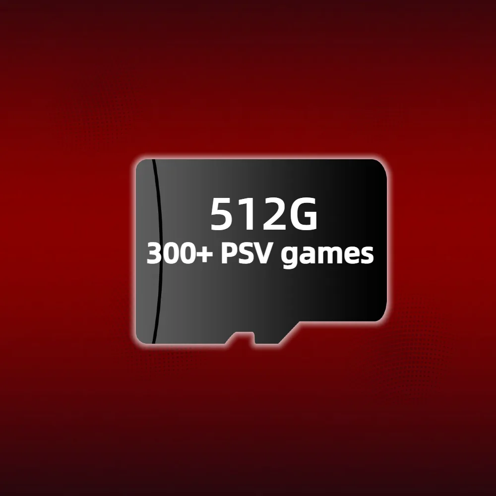 512G 300 PSV GAMES