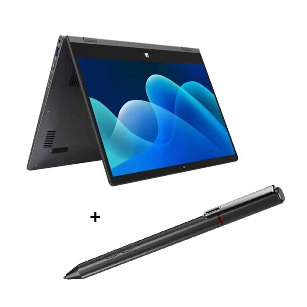 Laptop and Pen