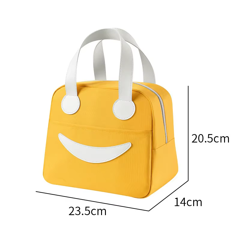 Yellow meal bag