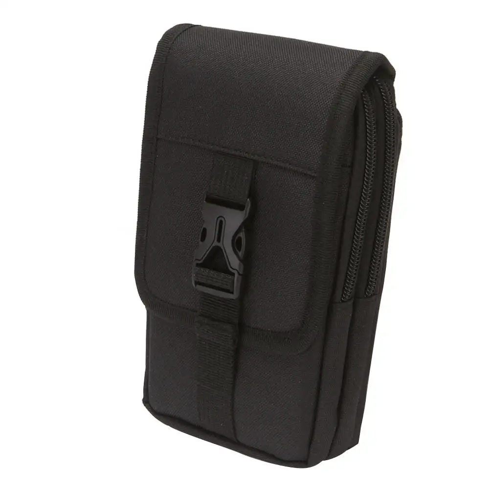 7-inch Waist Bag Men Belt Phone Pouch Mobile Phone Bag Oxford Cloth Pouch Wear-resistant Belt Wearing Bag Passport Wallet