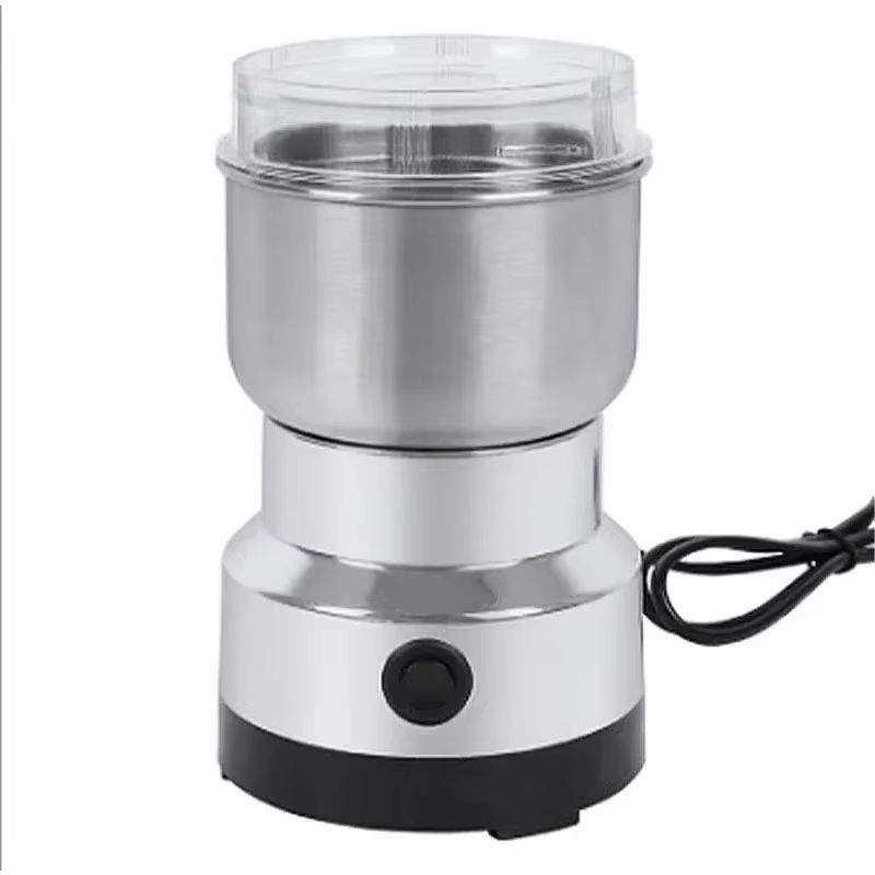 300ML Mini Electric Grinder Household Ultrafine Baby Food Pulverizer Coffee Beans Mill Grinder Upgrade Portable Electric 4Blades