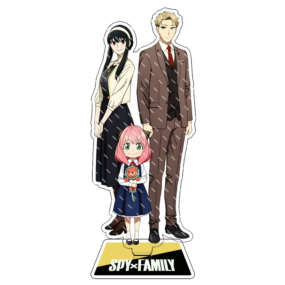Anime Spy x Family Figure Accessories Acrylic Stand Twilight Loid Forger Yor Forger Anya Forger Model Plate Collection Fan Gifts