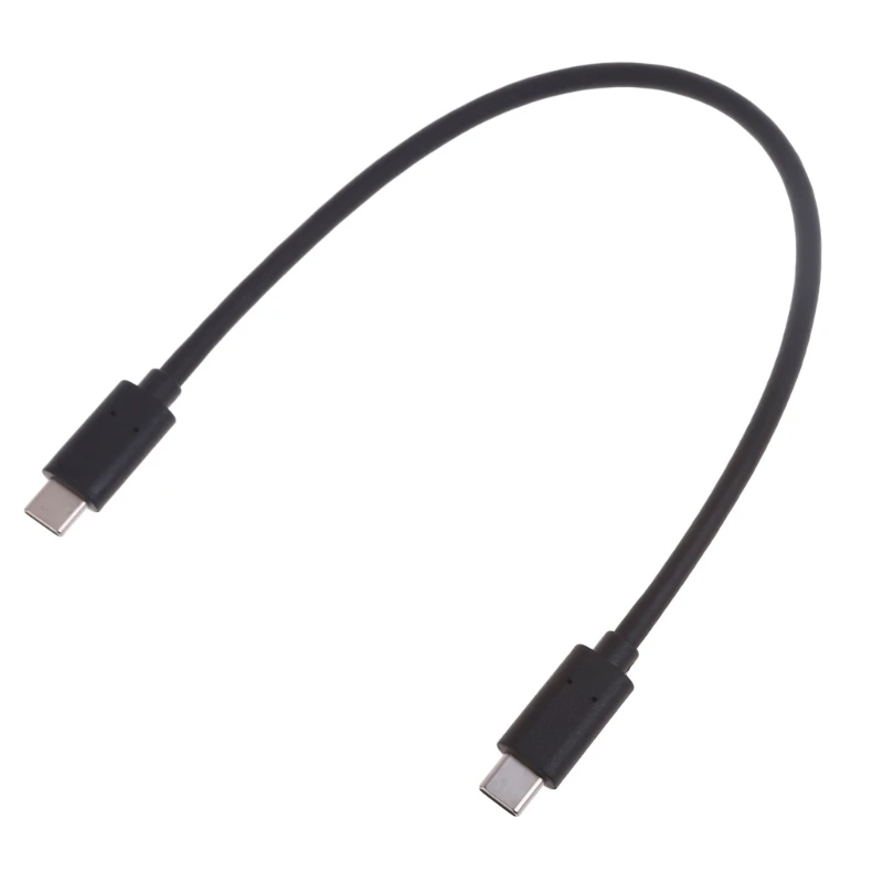 15/30cm 60W USB C to USB C Cable Type C to Type C Cable USB C to Type C Fast Charging Cable Right Angle 10Gbps Data Cable