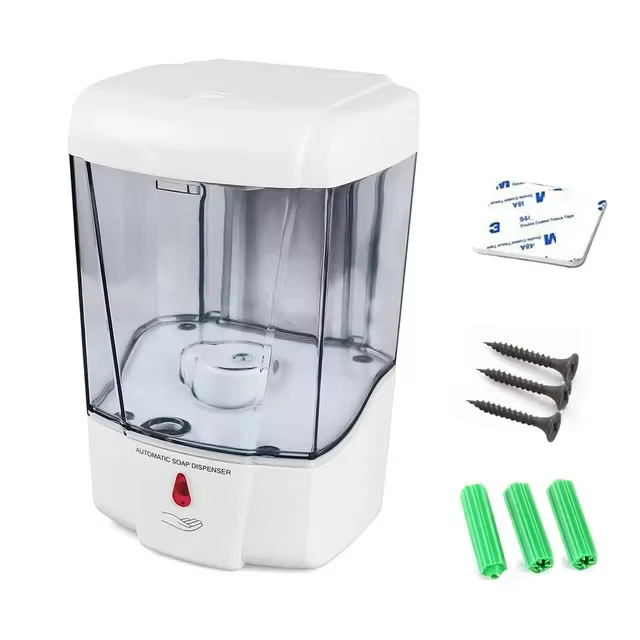 700ml Liquid Soap Dispensers Automatic Plastic Intelligent Touchless Sensor Induction Hand Washer For Bathroom Kitchen Dispenser