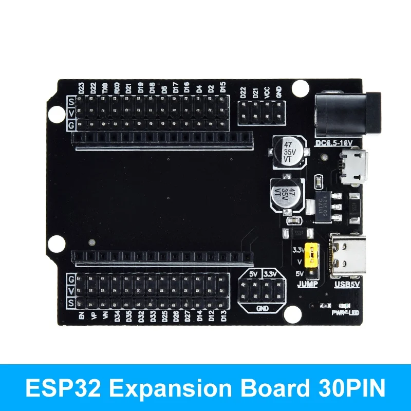 ESP32 Development Board TYPE-C USB CH340C WiFi+Bluetooth Ultra-Low Power Dual Core ESP32-DevKitC-32 ESP-WROOM-32 Expansion Board
